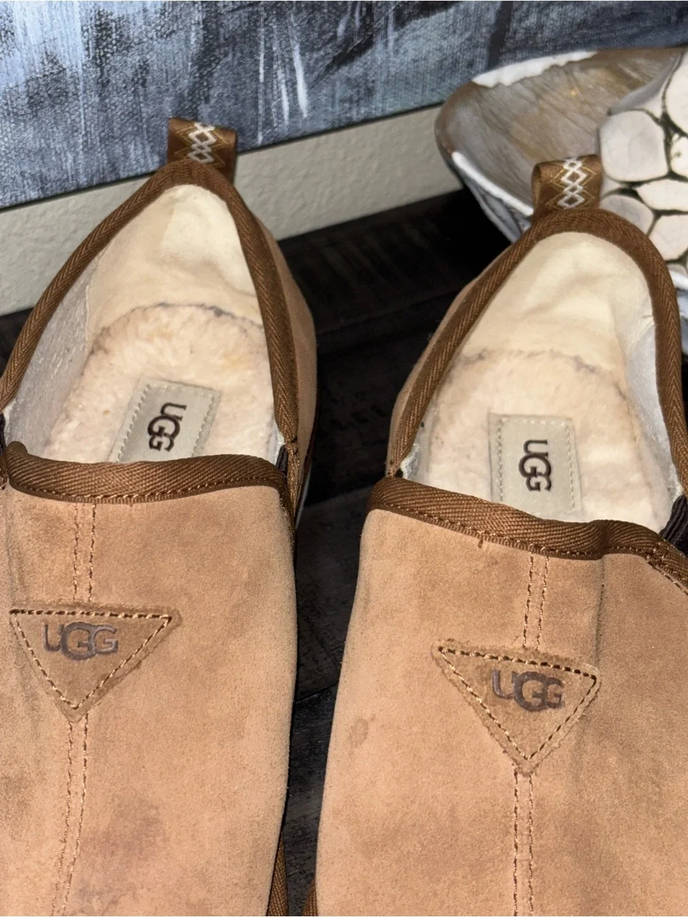 UGG Men's Romeo slip-on slippers MENS SZ 15